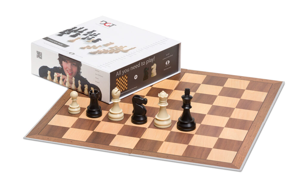 Set sah DGT Starter Chess Box – Gri